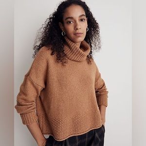 NWT Madewell Sadler Turtleneck Sweater